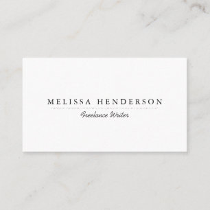 Modern Minimalist and Stylish Business Card
