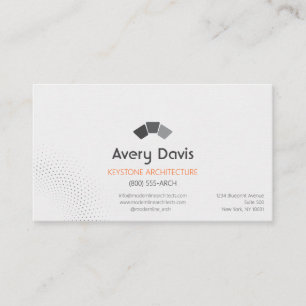Modern Minimalist Architecture – Two Sided Business Card