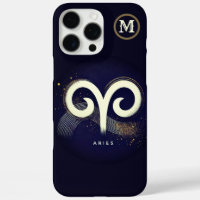 Modern Minimalist Aries Symbol