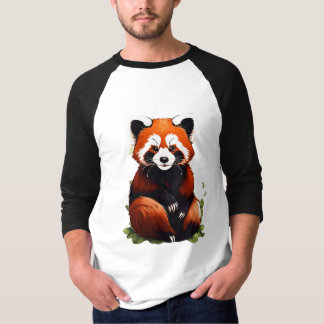 Modern Minimalist Art Mountain T-Shirt | Unique De