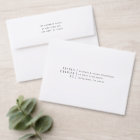 Modern & Minimalist Back