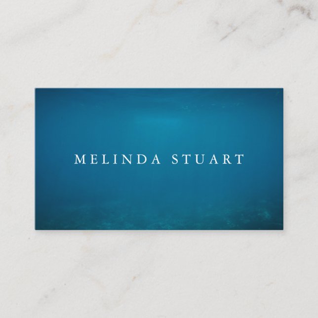 Modern Minimalist Black Chalkboard Business Card (Front)