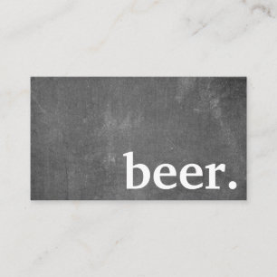 Modern Minimalist Black Chalkboard Loyalty Card