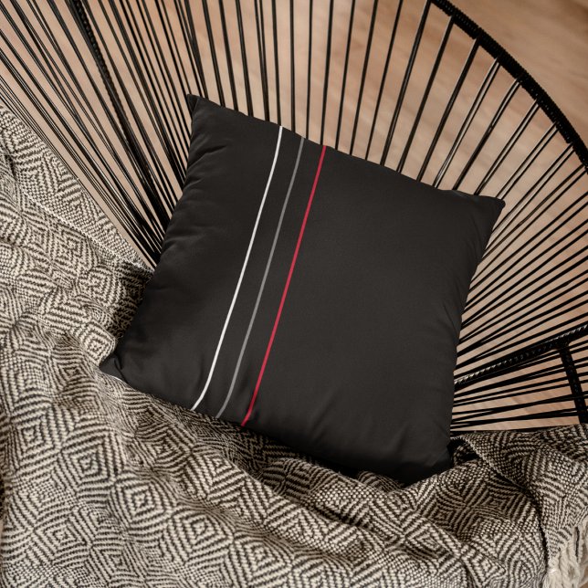 Modern Minimalist Black Cushion (Creator Uploaded)