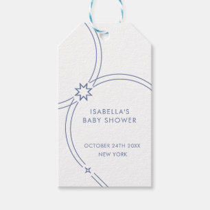 Modern Minimalist Boho Arch Baby Shower  Gift Tags