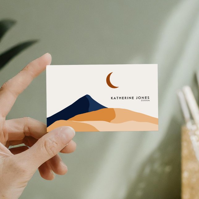 Modern Minimalist Boho Chic Business Card (Creator Uploaded)