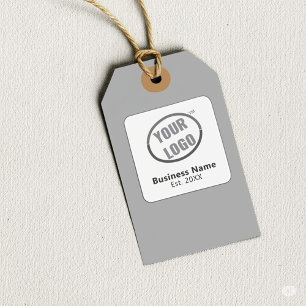 Modern Minimalist Business Brand Promotion Logo Square Sticker