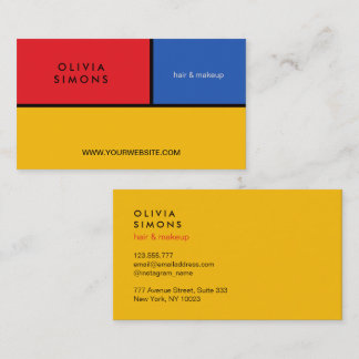 Modern Minimalist Business Card