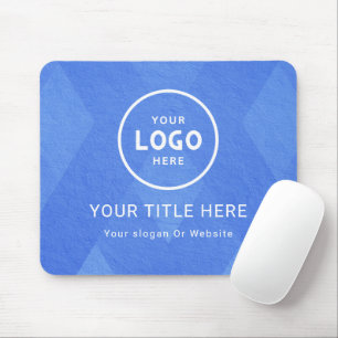 Modern Minimalist Business Logo Mouse Mat
