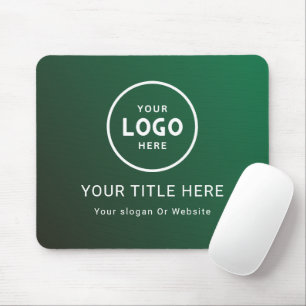 Modern Minimalist Business Logo Mouse Mat