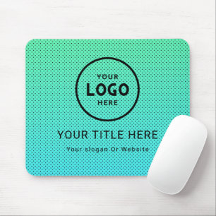 Modern Minimalist Business Logo Mouse Mat