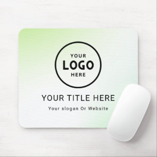 Modern Minimalist Business Logo Mouse Mat