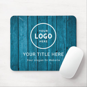 Modern Minimalist Business Logo Mouse Mat
