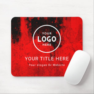Modern Minimalist Business Logo Mouse Mat