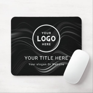 Modern Minimalist Business Logo Mouse Mat