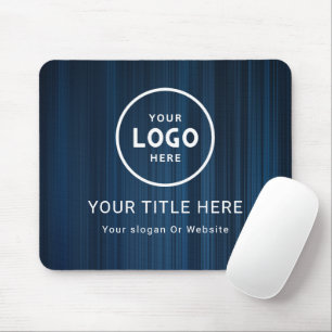 Modern Minimalist Business Logo Mouse Mat