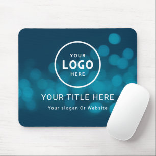Modern Minimalist Business Logo Mouse Mat