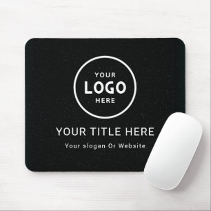 Modern Minimalist Business Logo Mouse Mat