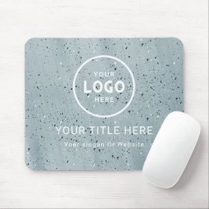 Modern Minimalist Business Logo Mouse Mat
