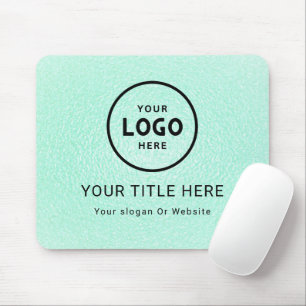 Modern Minimalist Business Logo Mouse Mat