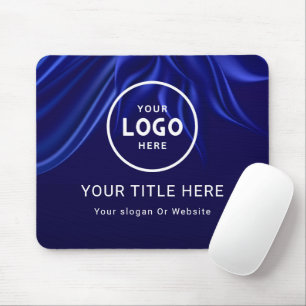 Modern Minimalist Business Logo Mouse Mat
