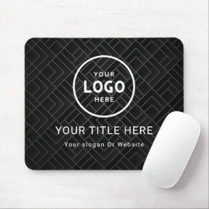 Modern Minimalist Business Logo Mouse Mat