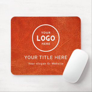 Modern Minimalist Business Logo Mouse Mat