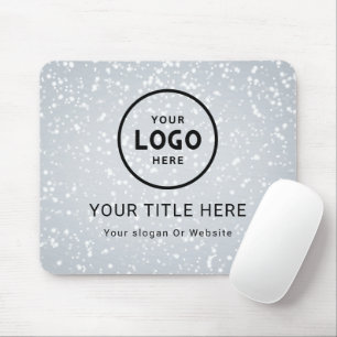 Modern Minimalist Business Logo Mouse Mat