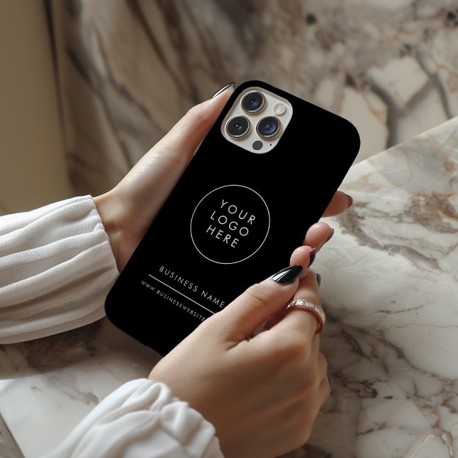 Modern Minimalist Business Logo Phone Case (Creator Uploaded)