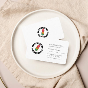 Modern Minimalist Business Logo Professional Business Card