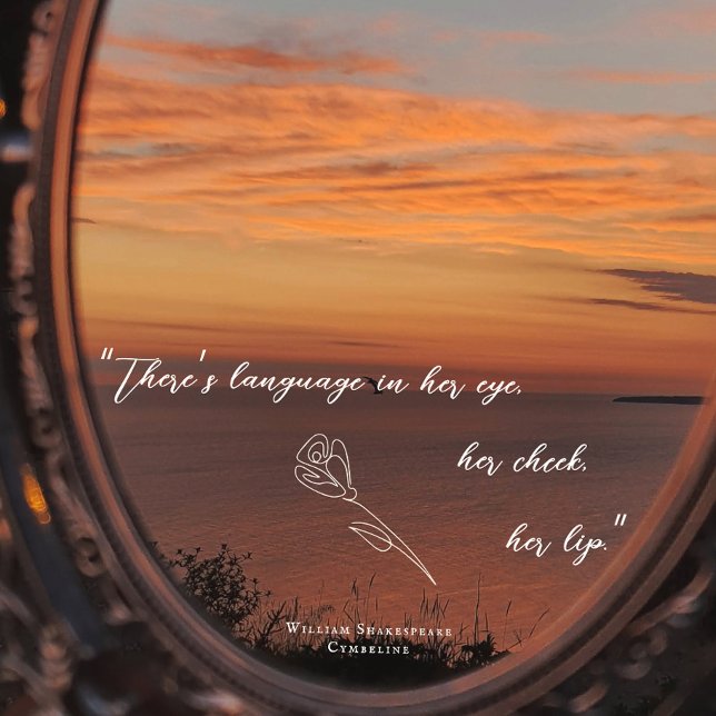 Modern Minimalist Calligraphy Script Elegant  Window Cling (Creator Uploaded)