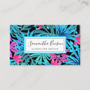 Modern Minimalist Chic Elegant Landscape Business Card