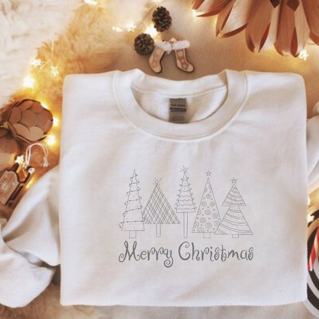 Modern Minimalist Christmas Cosy Sweatshirt (Creator Uploaded)