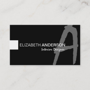 Modern Minimalist Classic Elegant Professional Business Card