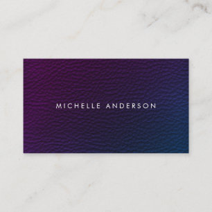 Modern Minimalist Colourful Texture Business Card