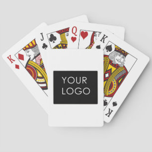 Modern Minimalist Company Business Logo   Playing Cards