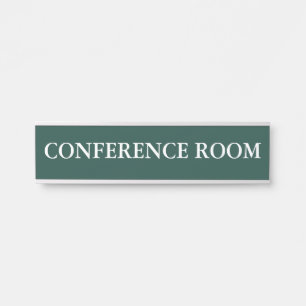 Modern minimalist Conference room  Door Sign