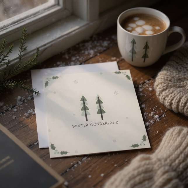 Modern Minimalist Corporate Holiday Card (Creator Uploaded)