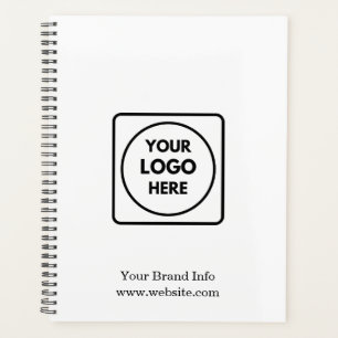 Modern Minimalist   Custom Corporate Logo Planner