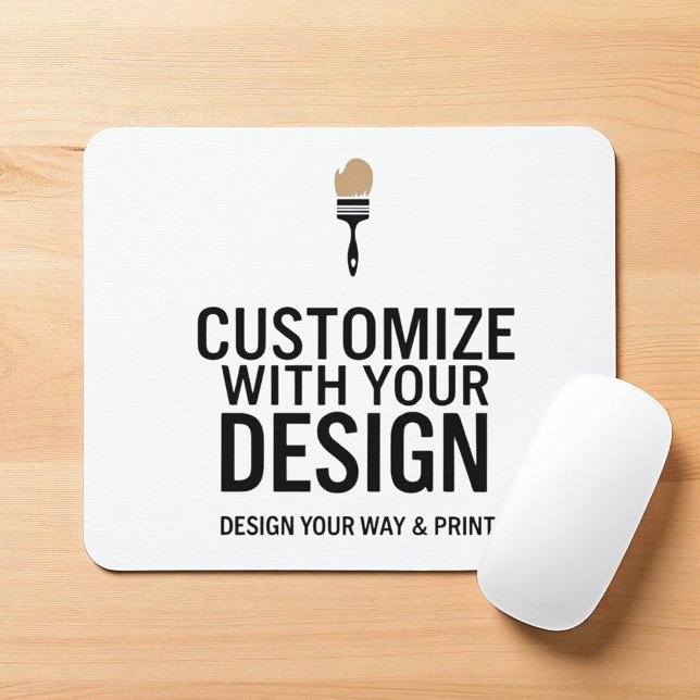 Modern Minimalist Customisable 9.25x7.75" Mouse Mat (Creator Uploaded)