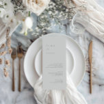 Modern Minimalist Dusty Blue Wedding Flat Menu<br><div class="desc">Design features an handwritten font and modern minimalist design. Designed to coordinate with for the «SERENA» Wedding Invitation Collection. To change details, click «Personalise». To move the text or change the size, font, or colour, click «Click to customise further» It. View the collection link on this page to see all...</div>