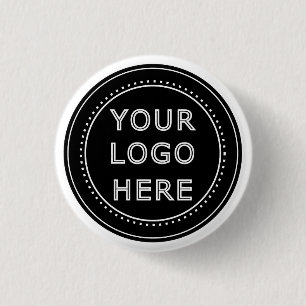Modern, Minimalist, Elegant and Customisable 3 Cm Round Badge