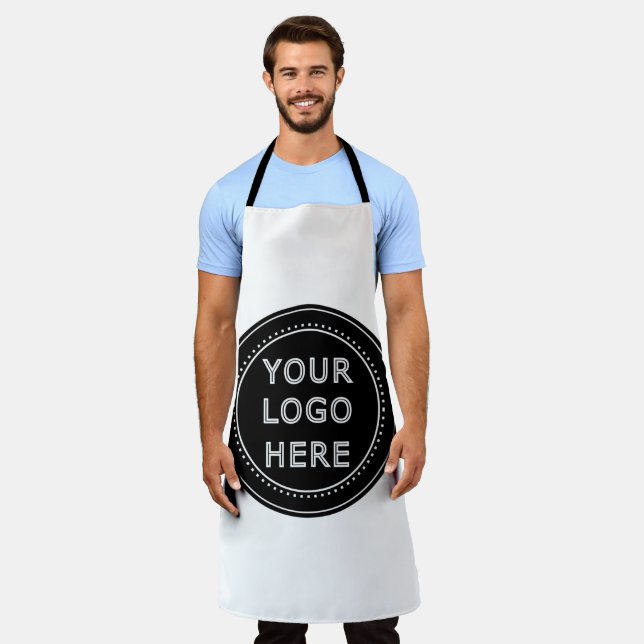 Modern, Minimalist, Elegant and Customisable  Apron (Worn)