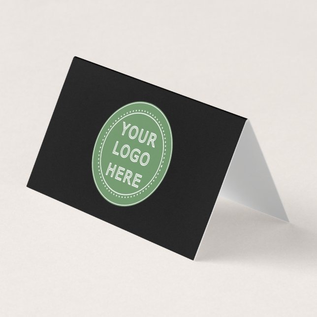 Modern, Minimalist, Elegant and Customisable Business Card (Front)