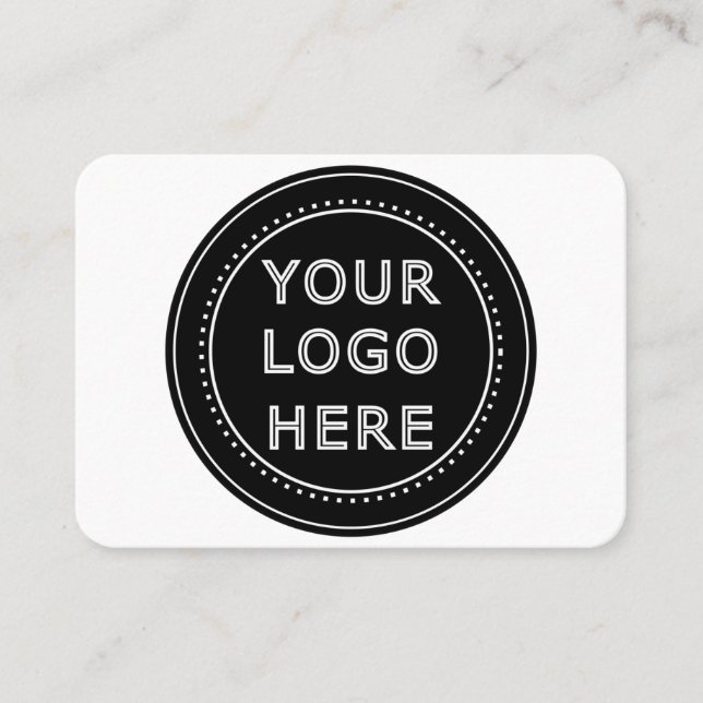 Modern, Minimalist, Elegant and Customisable  Business Card (Front)