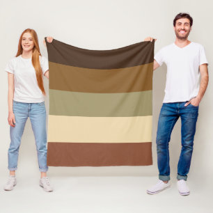 Modern, Minimalist, Elegant and Customisable Fleece Blanket