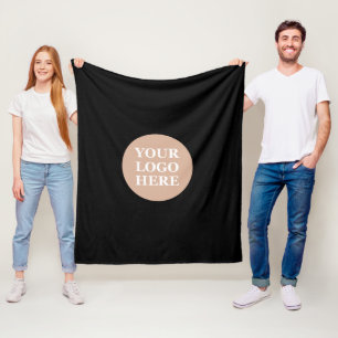 Modern, Minimalist, Elegant and Customisable Fleece Blanket