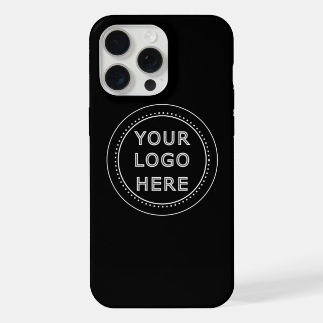 Modern, Minimalist, Elegant and Customisable  iPhone Case (Back)