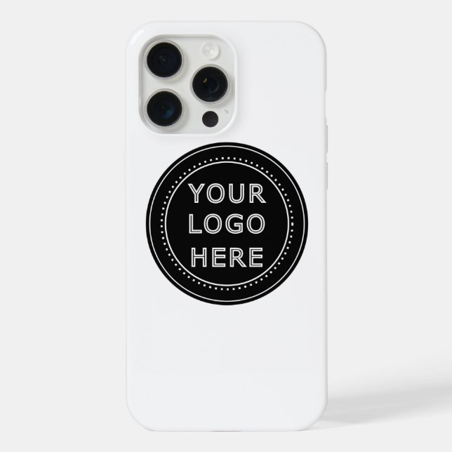 Modern, Minimalist, Elegant and Customisable  iPhone Case (Back)