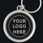 Modern, Minimalist, Elegant and Customisable Key Ring<br><div class="desc">EVERYONE CAN USE THIS DESIGN.You are free to add, edit, or resize the logo, photo, text, and colours as you choose.Many thanks.</div>